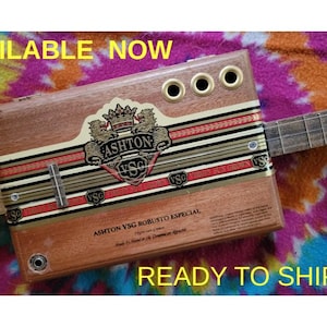 葉巻箱　ギター　blues 3 string guitar Amazon.com: Hinkler 3 String Electric Blues Box Slide Guitar