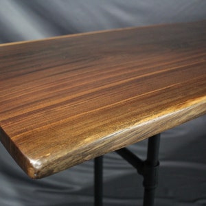 Black Walnut Live Edge Desk (Free Shipping)