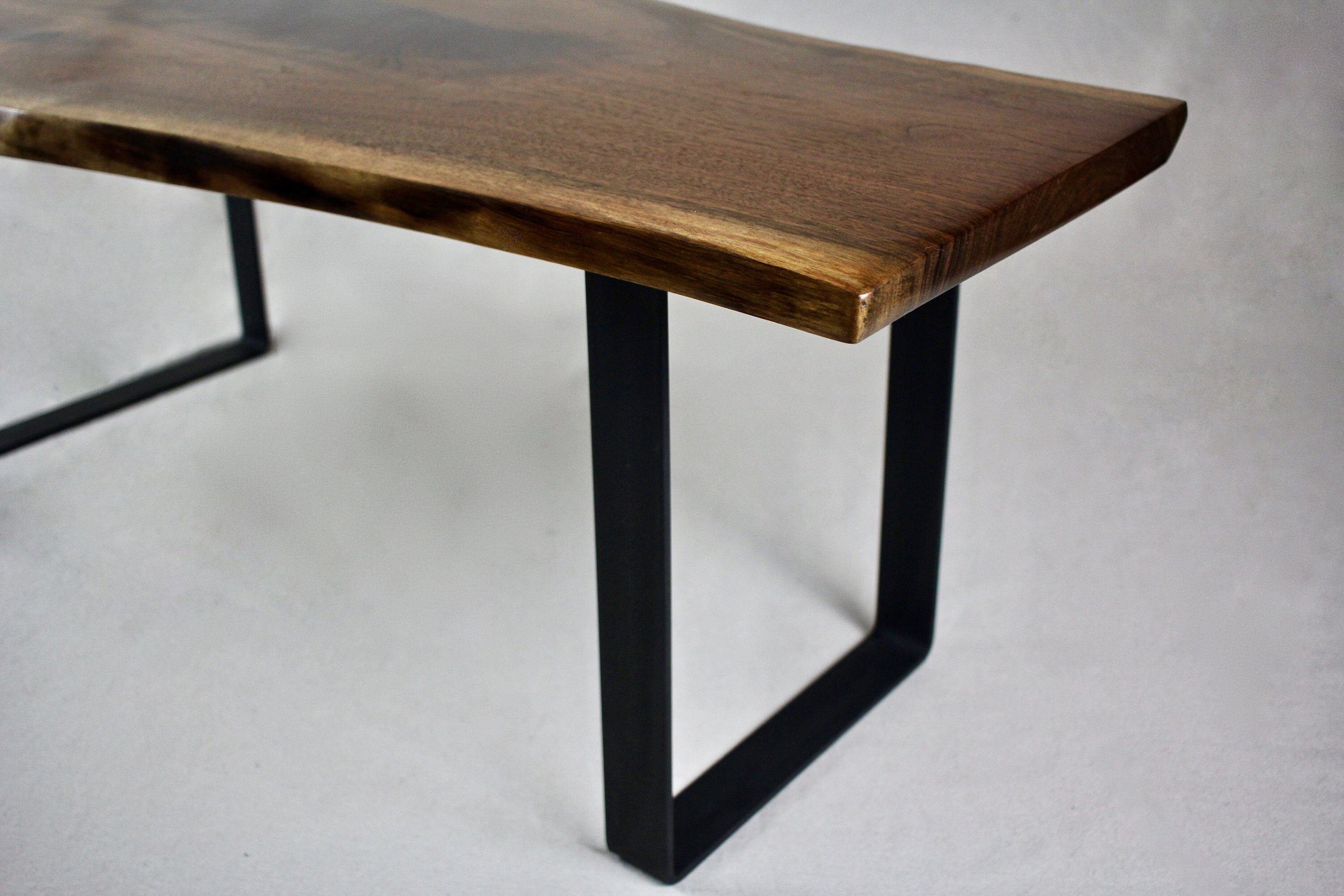 Sold Live Edge Black Walnut Table Etsy UK