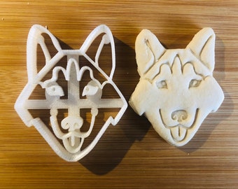 Husky dog cutter - husky cookie cutter - husky dog gift