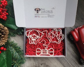 Boxer Cookie  Cutter Set