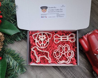 Rottweiler Cookie Cutter Set - gift for Rottweiler lovers