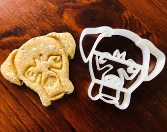 Boxer Dog Cookie Cutter – Face