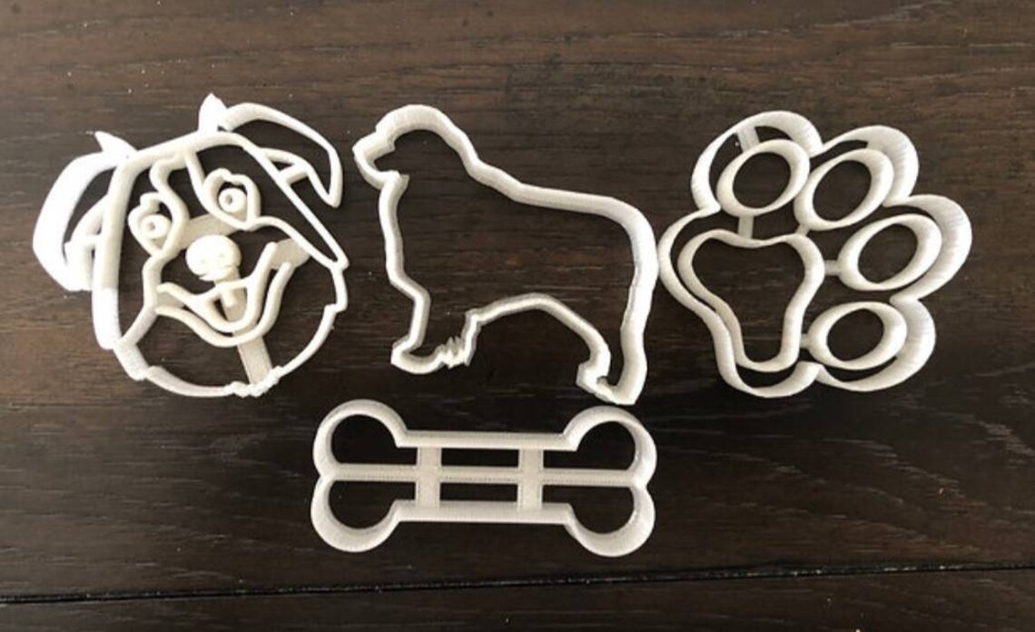 Aussie Cookie Cutter Set Australian Shepherd Cookie Cutter Etsy