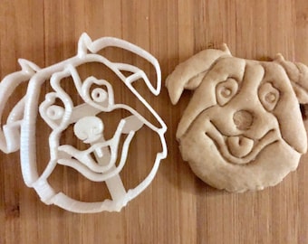 Aussie Dog cutter - Australian Shepherd dog cookie cutter - aussie gift