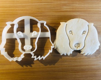 Cocker Spaniel Dog Cookie Cutter – Short Hair Face