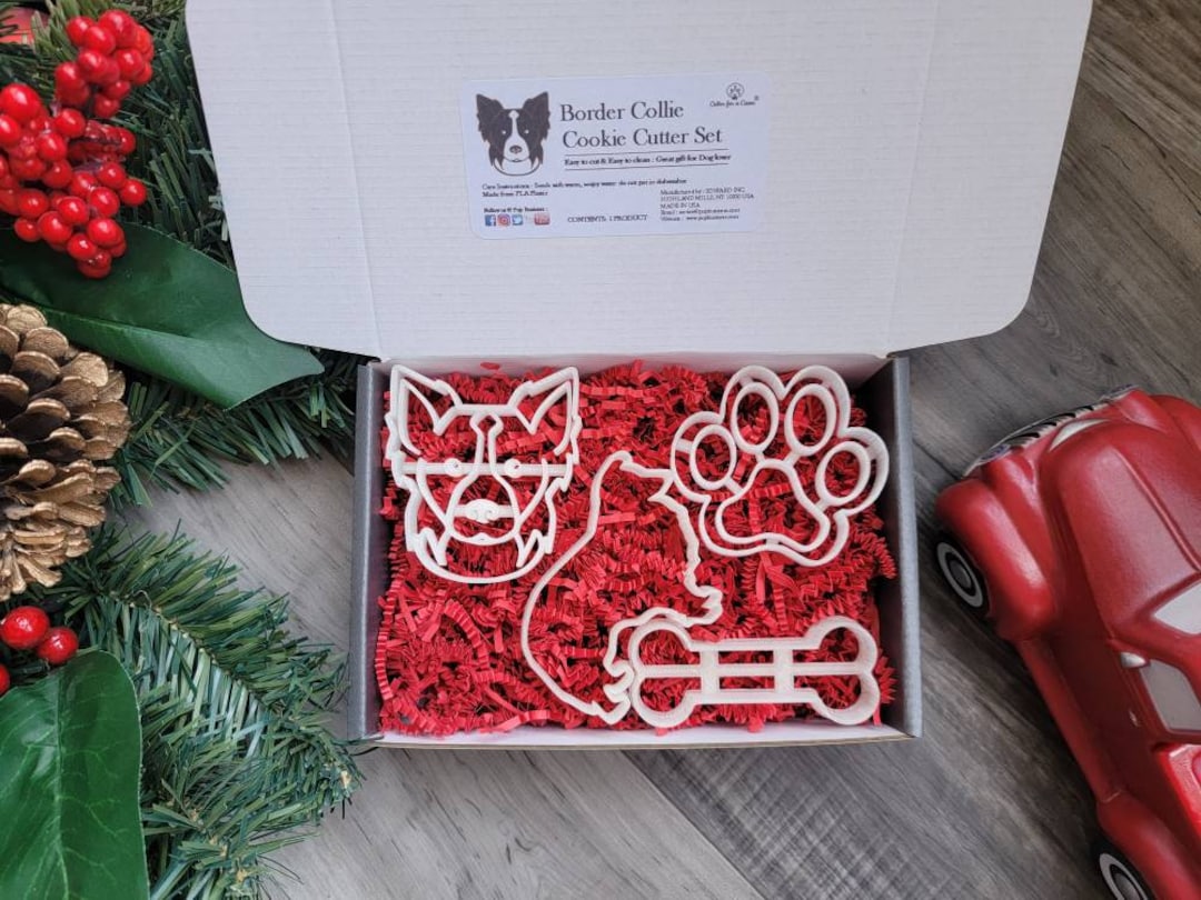 Border Collie Cookie Cutter Set Great Gift for Border Collie Lover Etsy