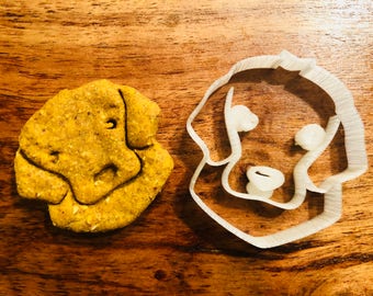 Golden Retriever Cookie Cutter – Face