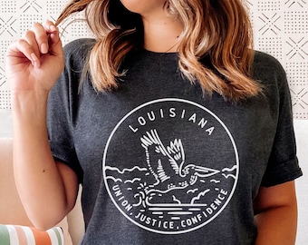 Louisiana Pelican T-Shirt: Unisex State Pride Tee