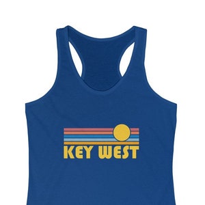 Key West, Florida Women's Tank, Women's Racerback Key West Tank Top - Personalization Available