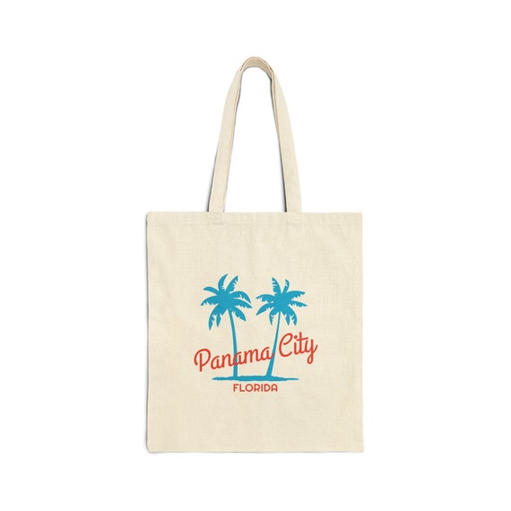 Panama City Beach Florida Cotton Canvas Panama City Beach Tote Bag Personalization Available Etsy Australia