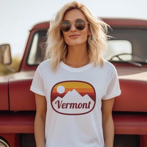 Vermont T-Shirt - Unisex Vermont Shirt - Personalization Available