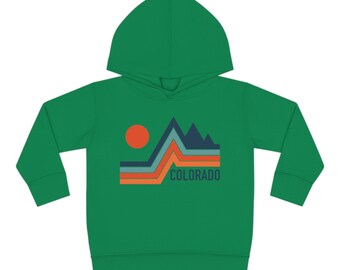 Colorado Toddler Hoodie, Unisex Colorado Toddler Sweatshirt