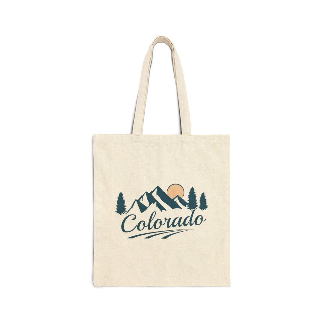 Hey Mountains Bend, Oregon Cotton Canvas Tote Bag main image 0