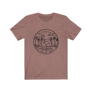 Florida T-Shirt, Distressed State Design Unisex Florida Shirt - Personalization Available