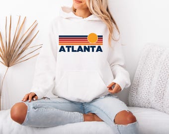 Sudadera con capucha de Atlanta, Georgia - Sudadera unisex con estampado gráfico