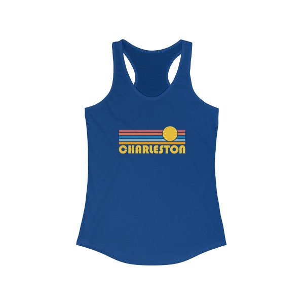 Charleston, South Carolina Women's Tank, Women's Racerback Charleston Tank Top