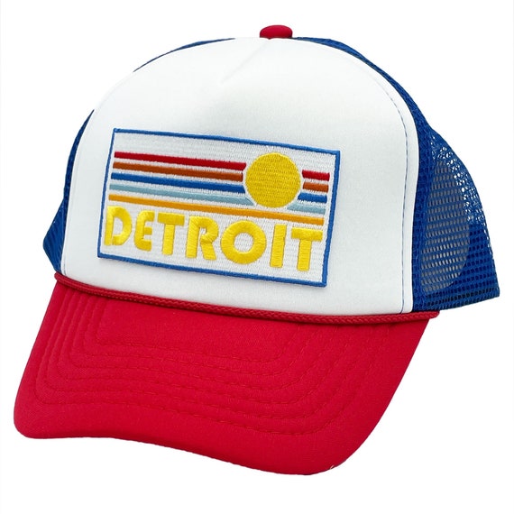 Detroit Michigan Toddler Trucker Hat 
