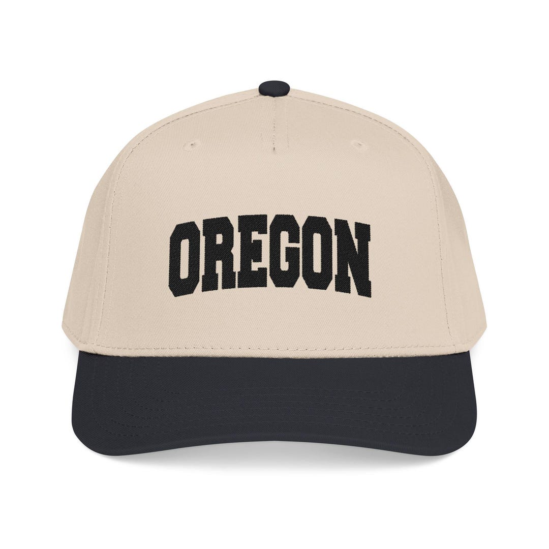 Oregon Embroidered Cap | Mid Profile Baseball Cap, Vintage Collegiate ...