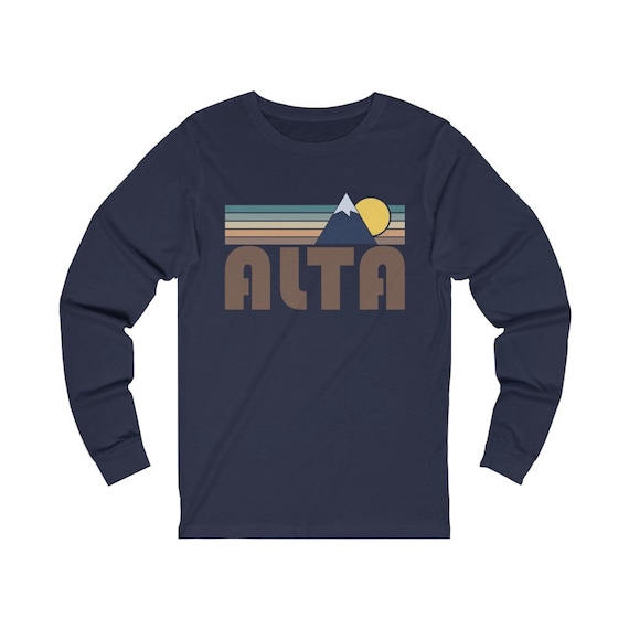 Retro Alta Utah Mountain Sunset T-Shirt Retro Alta Utah Mountain Sunset T-Shirt