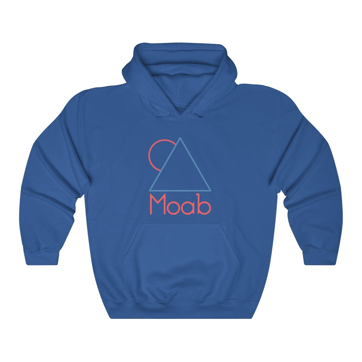Moab Utah Hoodie Minimal Mountain Adult Unisex Moab - Etsy