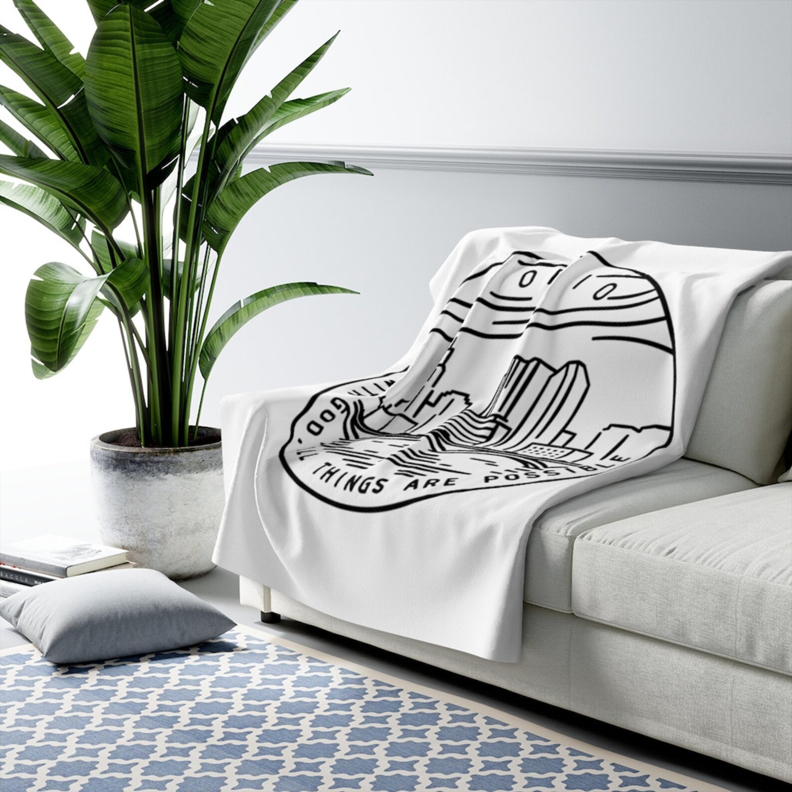 Ohio Blanket Sherpa Ohio Fleece Blanket Etsy