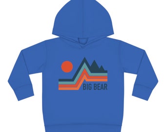 Big Bear, California Toddler Hoodie, Unisex Big Bear Toddler Sweatshirt