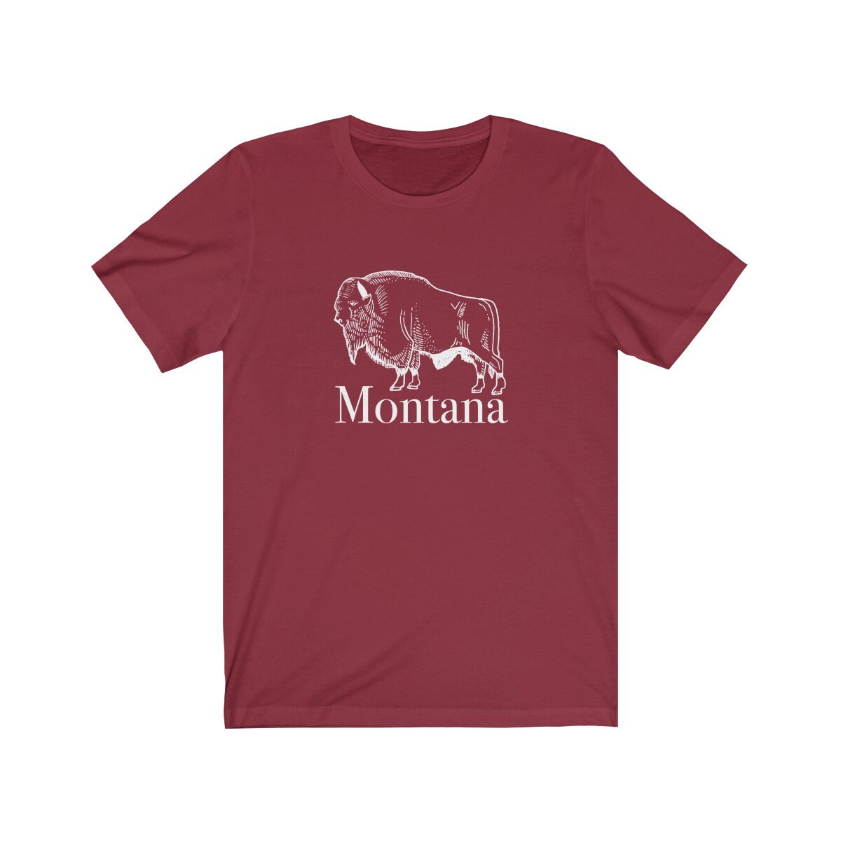 Montana Buffalo T Shirt - chemise Montana unisexe adulte Montana Buffalo T Shirt - chemise Montana unisexe adulte adulte adulte 899614