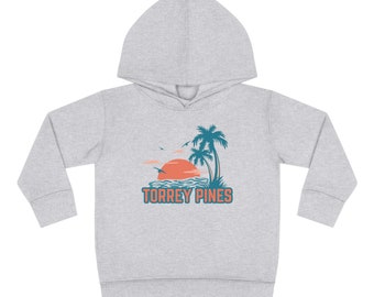 Torrey Pines, California Toddler Hoodie, Unisex Torrey Pines Toddler Sweatshirt