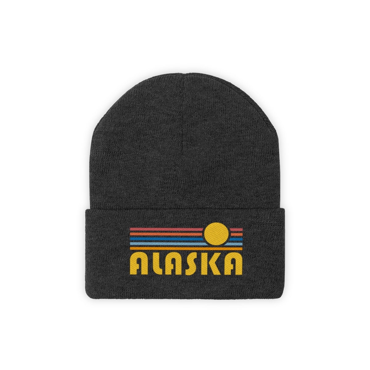 Alaska Beanie Adult Embroidered Retro 