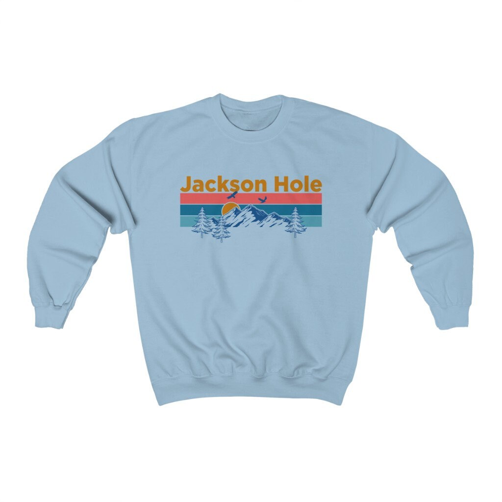 Wyoming Sweatshirt Wyoming Retro Sunset