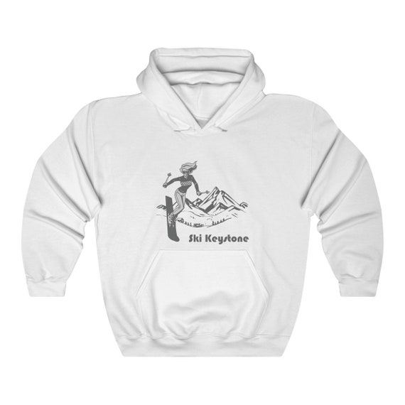 Keystone Kids Sweatshirt Colorado Vintage Snow Skier Youth Hoodie