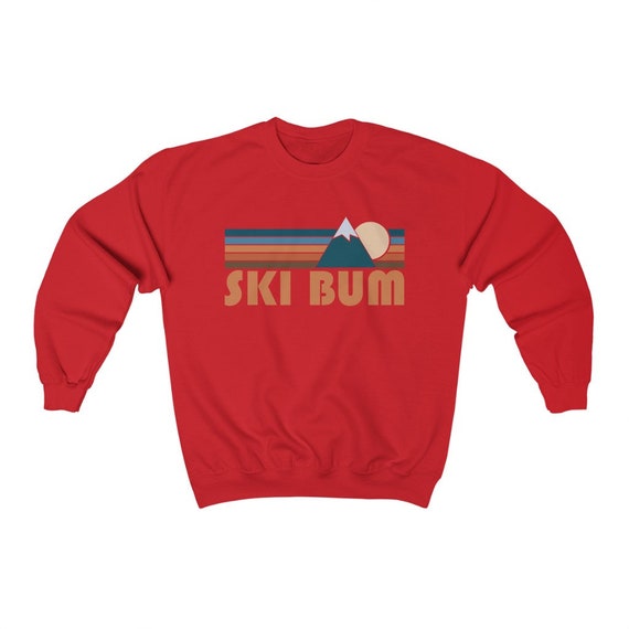 ski bum sweatshirt