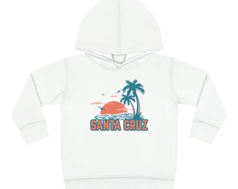 Santa Cruz, California Toddler Hoodie, Unisex Santa Cruz Toddler Sweatshirt