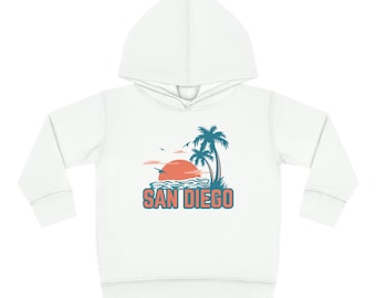 San Diego, California Toddler Hoodie, Unisex San Diego Toddler Sweatshirt
