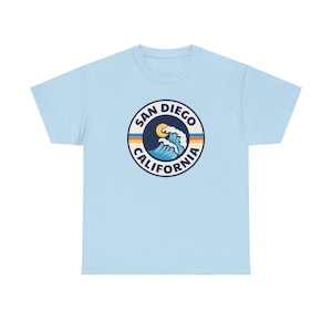 Retro San Diego T-Shirt: Classic California Unisex Tee