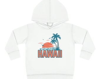 Hawaii Toddler Hoodie, Unisex Hawaii Toddler Sweatshirt