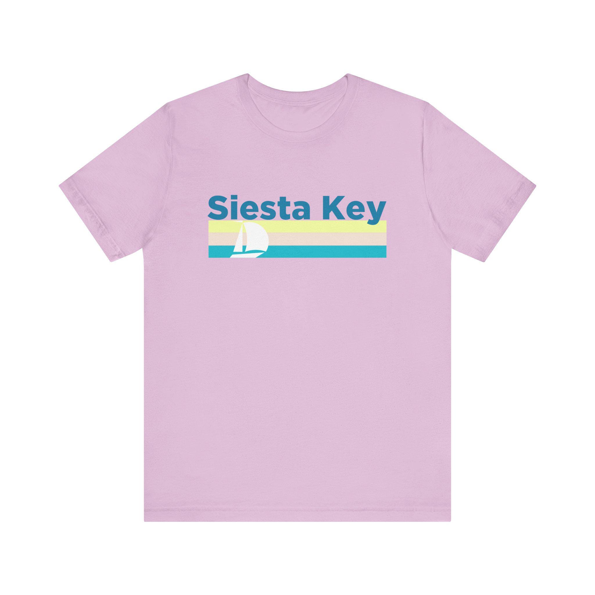 フロリダ州シエスタキーのTシャツ - セイルボートのグラフィックT 
