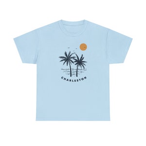 Charleston, South Carolina T-Shirt, Retro Classic Fit Unisex Charleston Shirt - Personalization Available