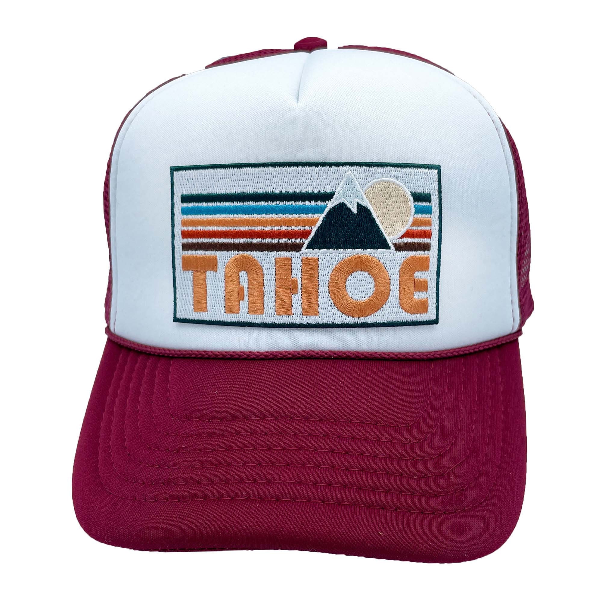 Buy Lake Tahoe, California Trucker Hat, Retro Mountain Snapback Lake Tahoe  Hat / Adult Hat Online in India 