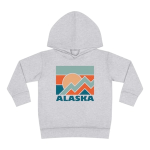Alaska Toddler Hoodie - Unisex Alaska Toddler Sweatshirt - Personalization Available
