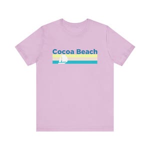 Cocoa Beach, Florida T Shirt - Sailboat Graphic Tee