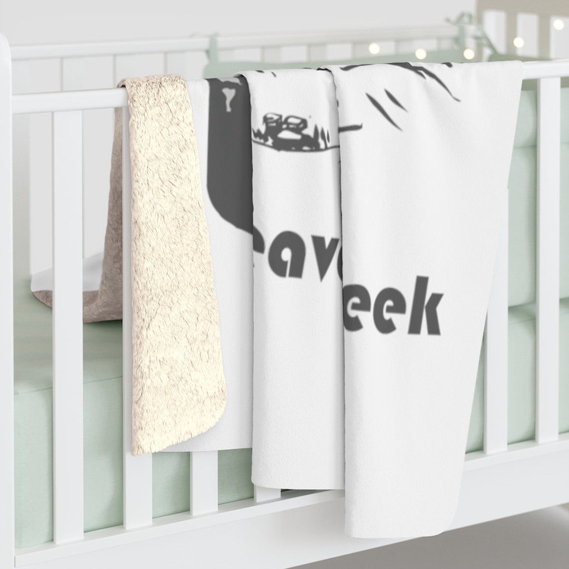 Beaver Creek Colorado Blanket Sherpa Vintage Style Skiing Etsy