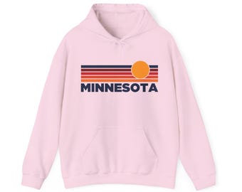 Minnesota Hoodie: Unisex-Sweatshirt mit Grafik
