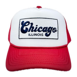 Kids Chicago, Illinois Trucker Hat (Ages 2-12), Retro Snapback Chicago Kid&#39;s Hat / Youth Hat