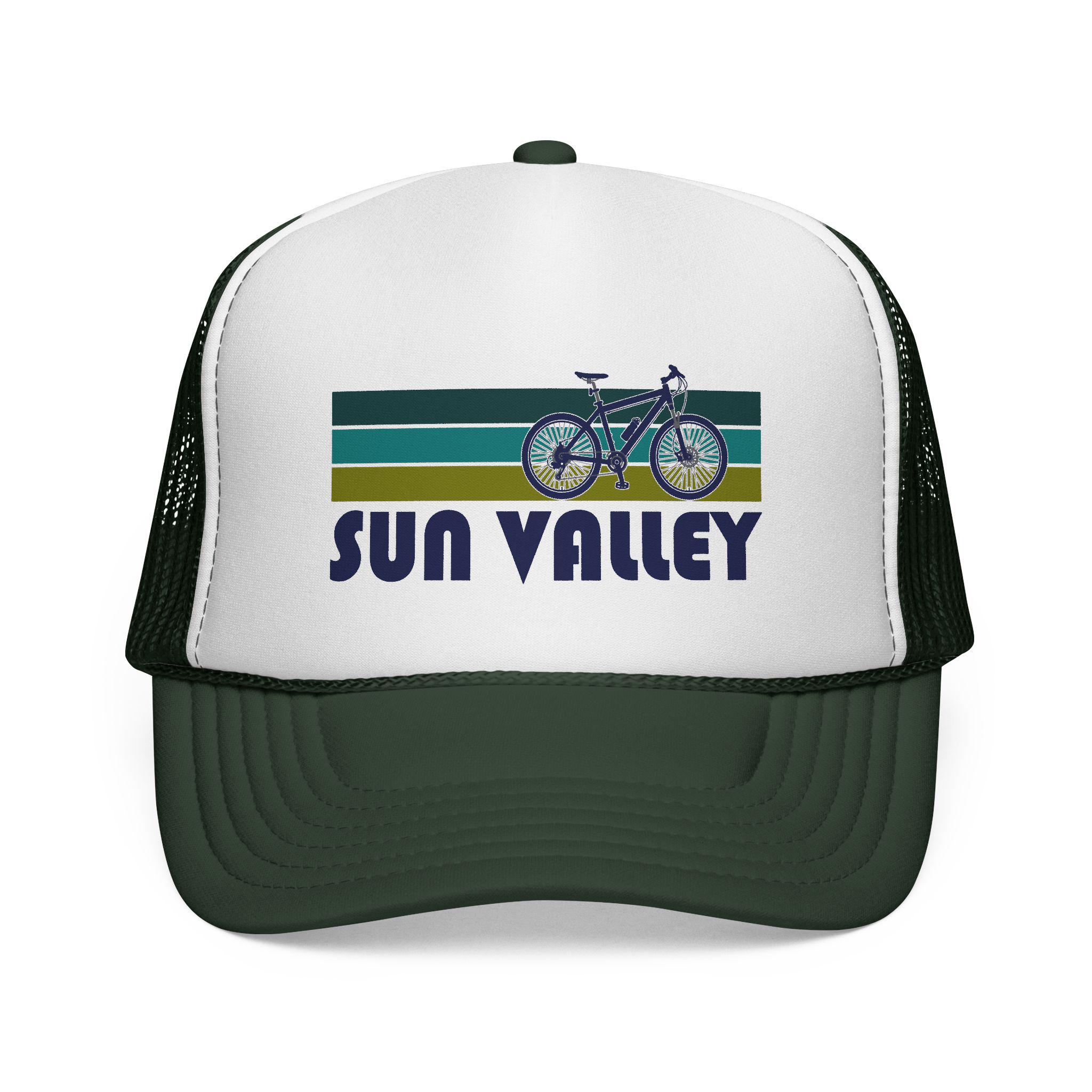 Idaho Foam Trucker Hat - Retro Sunset, Nylon Mesh Back Snapback - Etsy