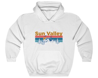Retro Mountain Youth Sun Valley Sweatshirt Idaho Youth Sweatshirt Sun Valley