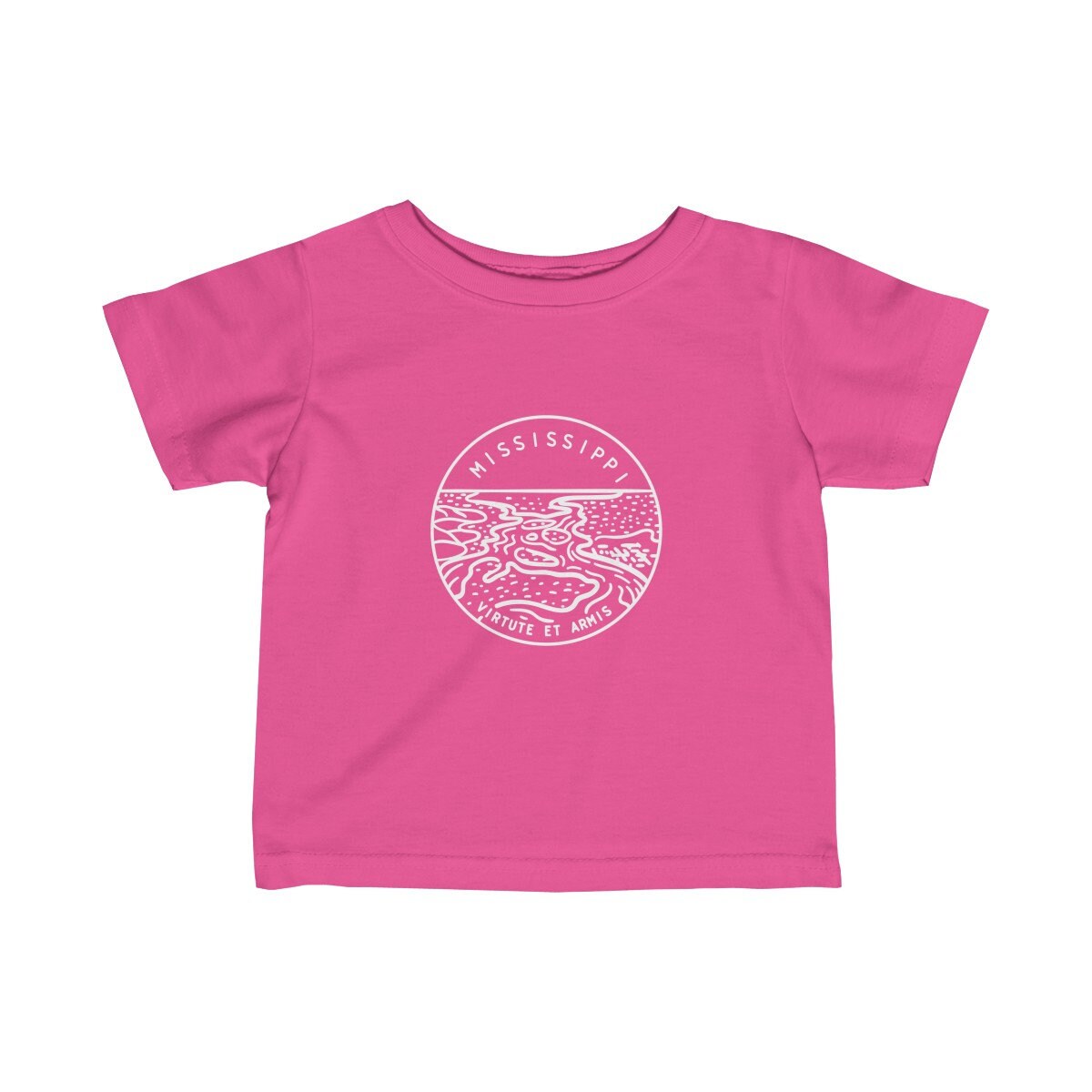 Mississippi Infant Shirt State Design Unisex Mississippi | Etsy