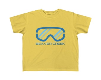 Beaver Creek, Colorado Toddler Shirt, Ski & Snowboard Goggles Beaver Creek Kid's T-Shirt