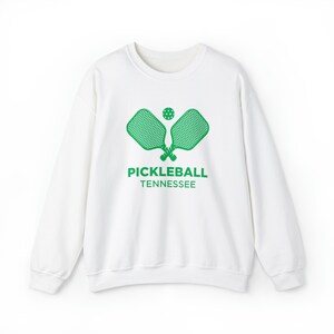 Pickleball Tennessee Sweatshirt: Retro Unisex Crewneck